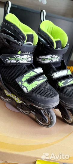Роликовые коньки детские rollerblade 33-36.5