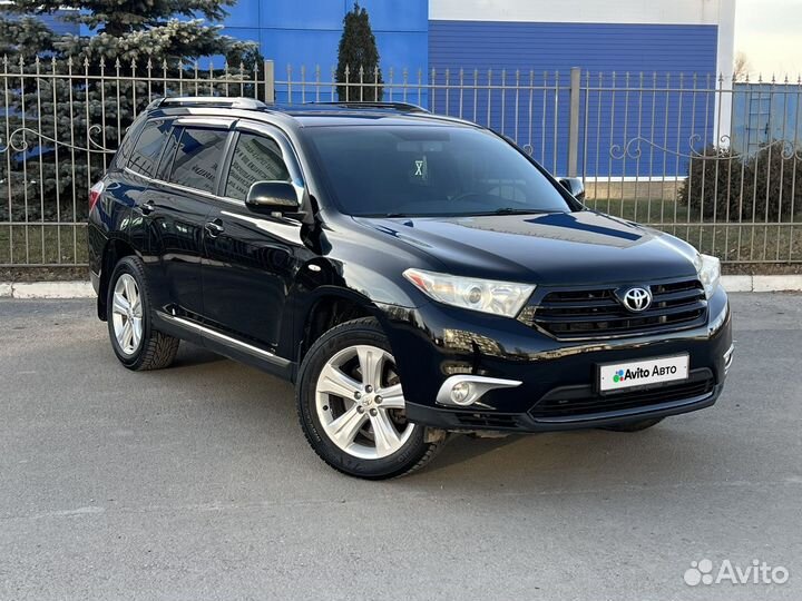 Toyota Highlander 3.5 AT, 2012, 200 000 км