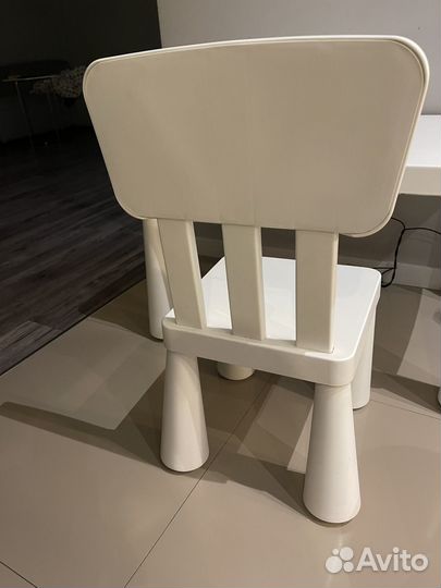 Детские стол и стул IKEA
