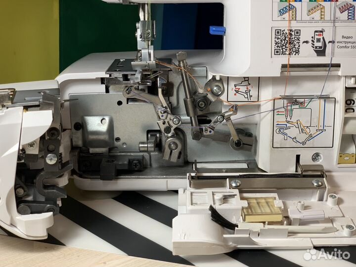 Оверлок четырехниточный comfort 550