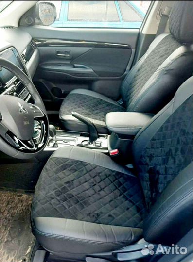 Чехлы из экокожи с алькантарой на многие авто