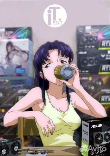 Asrock RX 580 4Gb DVI (чек+гарантия)