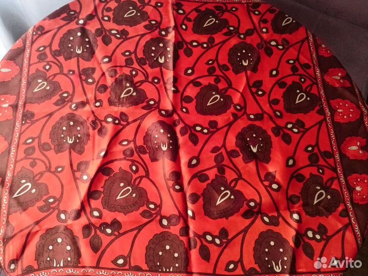 Винтажный платок ацетат