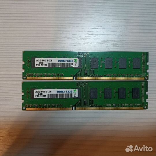 Оперативная память ddr3 4гб