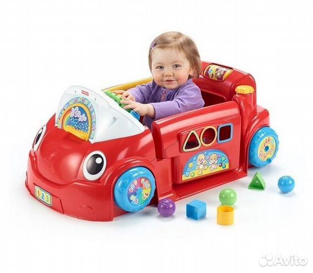 Обучающая машинка Fisher price