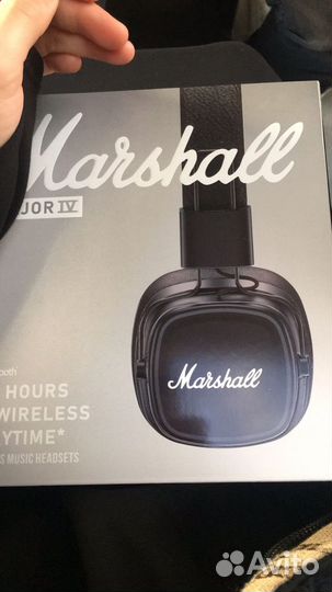 Беспроводные наушники marshall major 4