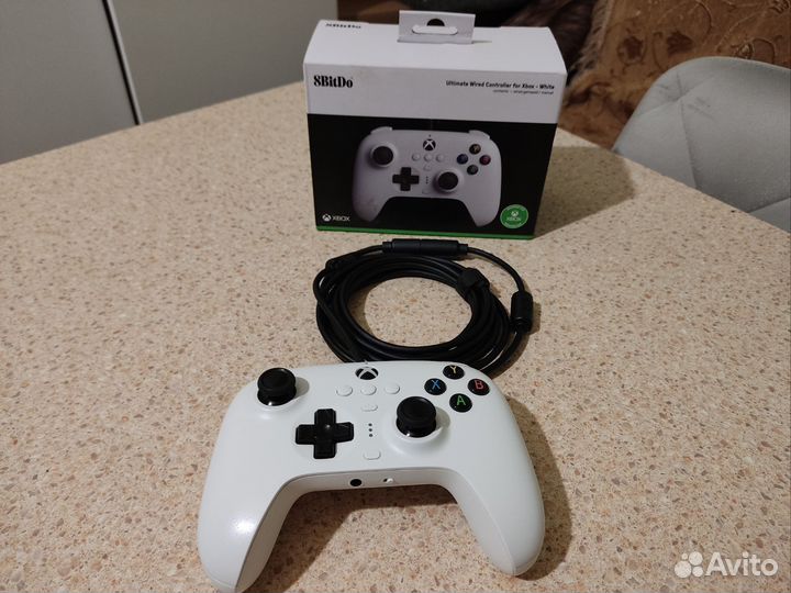 Геймпад 8BitDo Ultimate Wired for Xbox, белый