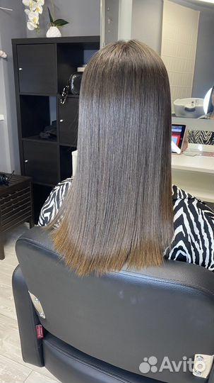 Ботокс для волос/кератиновое выпрямление