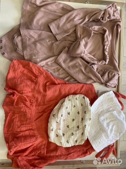 Вещи пакетом на девочку 80 86