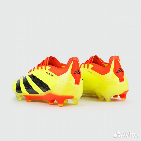 Бутсы Adidas Predator Elite FG Yellow Orange