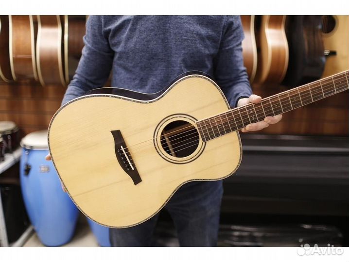 Parkwood P820ADK-wcase-NAT - Акустическая гитара с