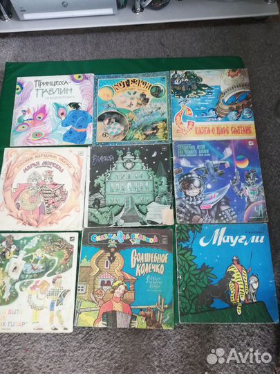 Пластинки детские