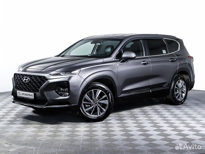 Hyundai Santa Fe 2.0 AT, 2018, 75 193 км