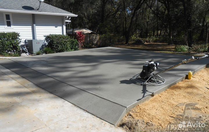 Отмостка вокруг дома бетонные работы