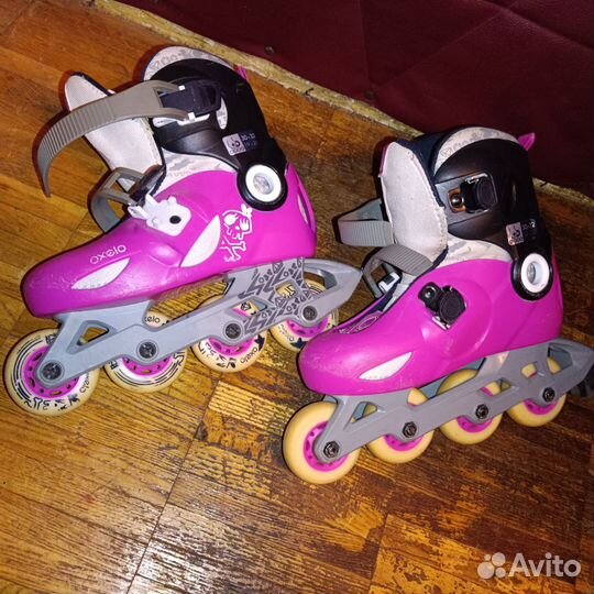 Ролики детские раздвижные р 30-32