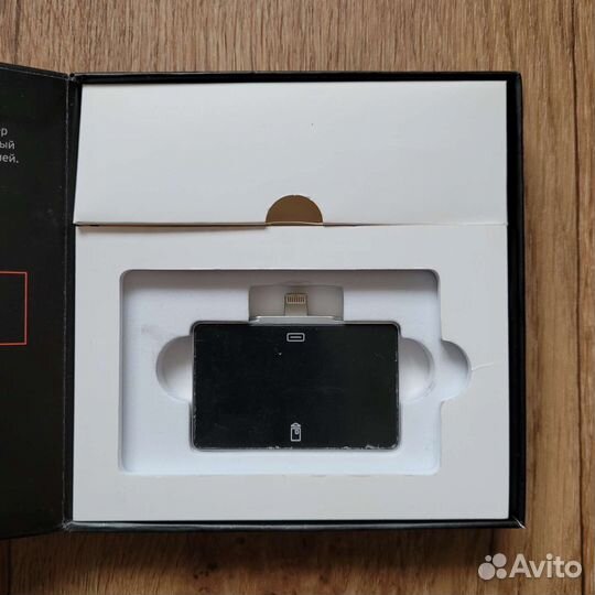 Смарт-карт ридер для iPhone и iPad с разъемом Ligh