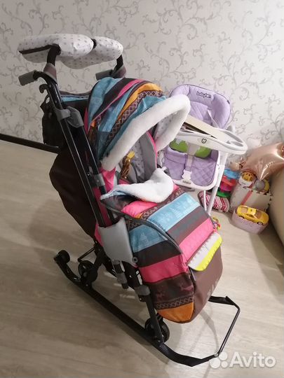 Коляска санки Ника 7