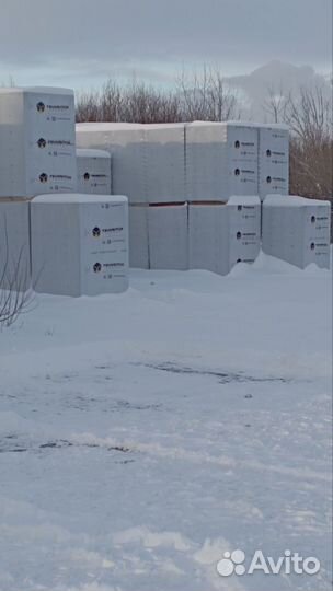 Газоблок теплит. Зимнее хранение