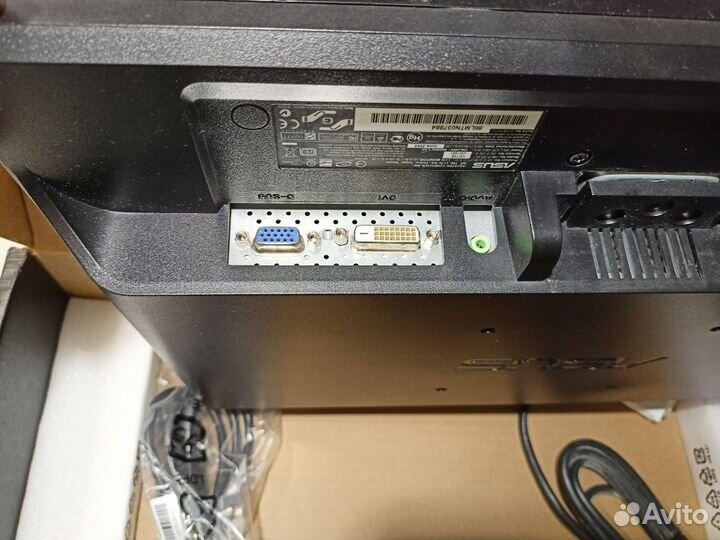 Монитор для компьютера Asus vw198 размер 19'