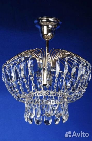 Люстра хрустальная 