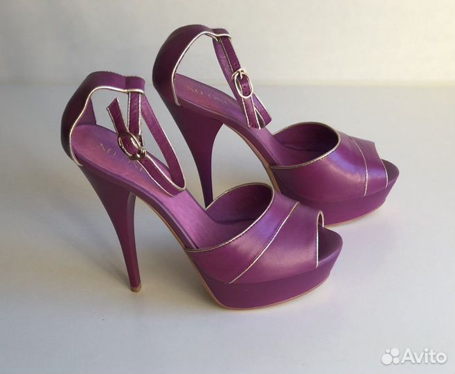 Босоножки на выпускной натуральная кожа