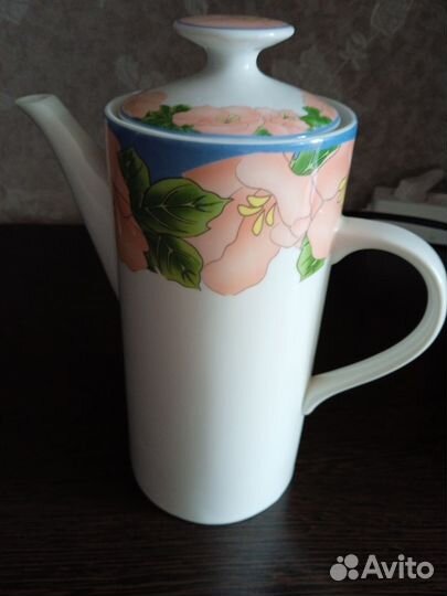 Чайник заварочный фарфоровый гдр