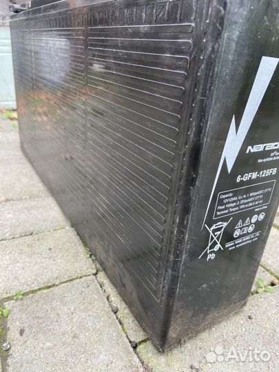 Аккумулятор Narada 6-GFM-125FB