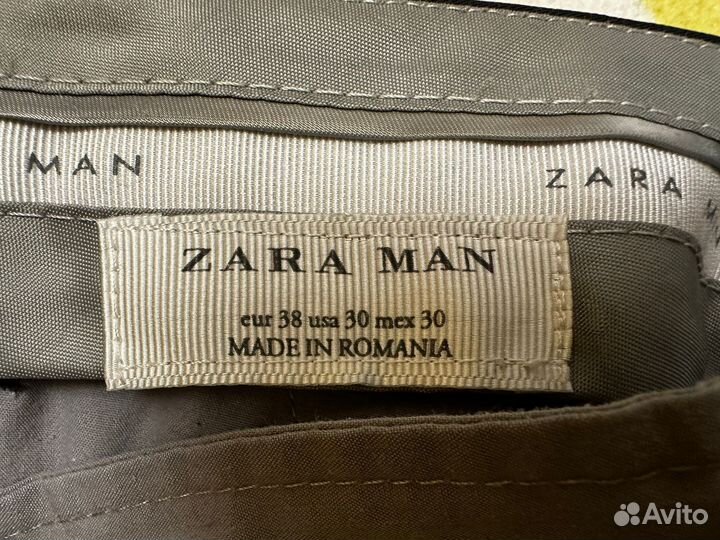 Костюм мужской классический двубортный Zara