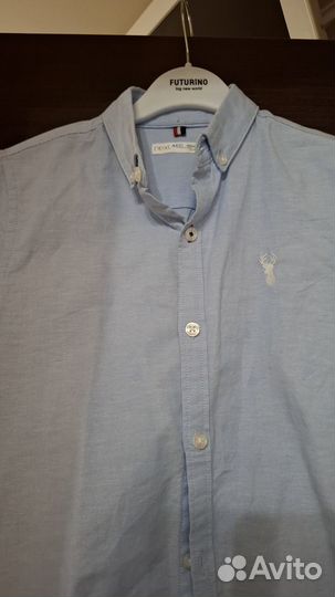 Рубашка школьная для мальчика 134 140