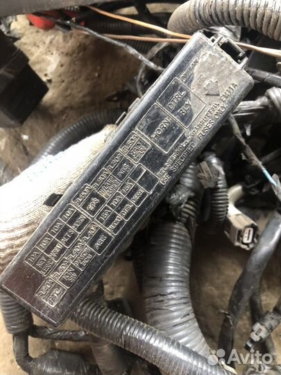 Моторная проводка Nissan Tiida 1