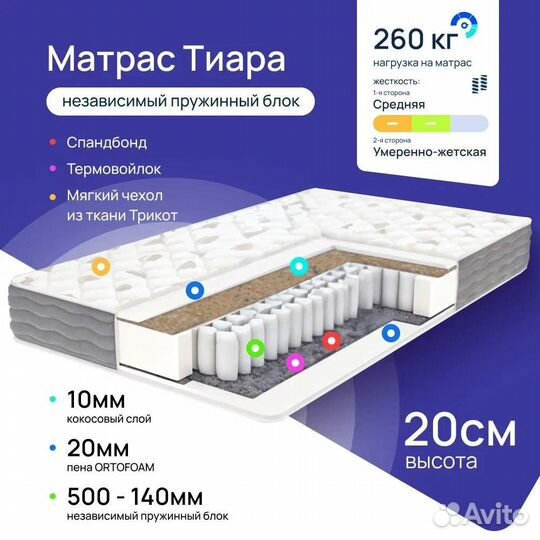 Матрас 80х180