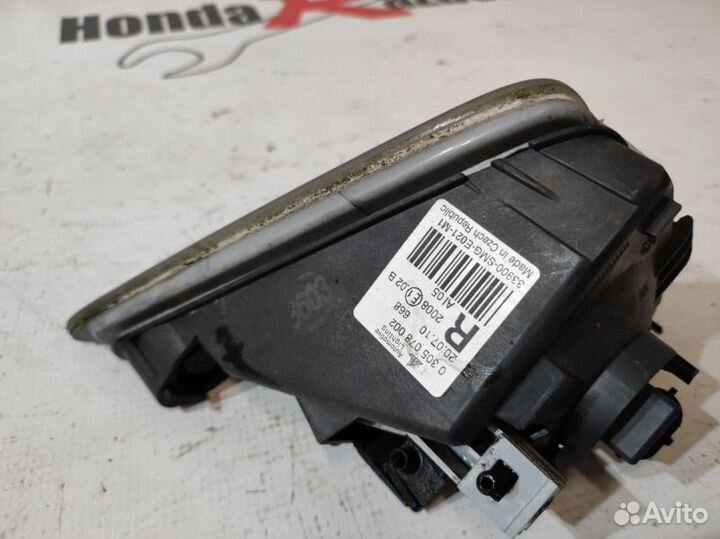 Фара противотуманная передняя правая Honda Civic