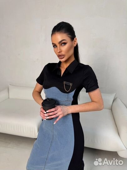 Потрясающее джинсовое платье Zimmermann