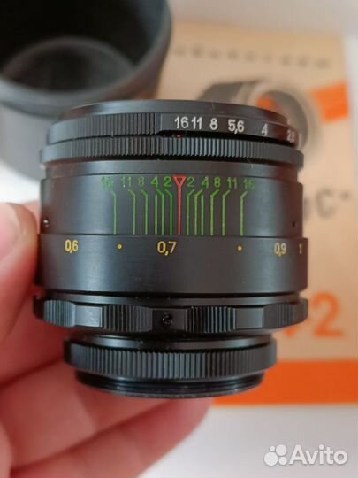 Объектив helios 44 2