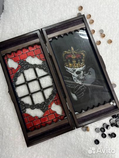 Нарды резные ручной работы 