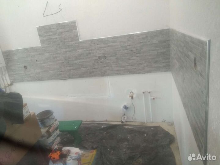 Укладка плитки, монтаж потолков