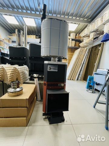 Печи для бани с баком для воды