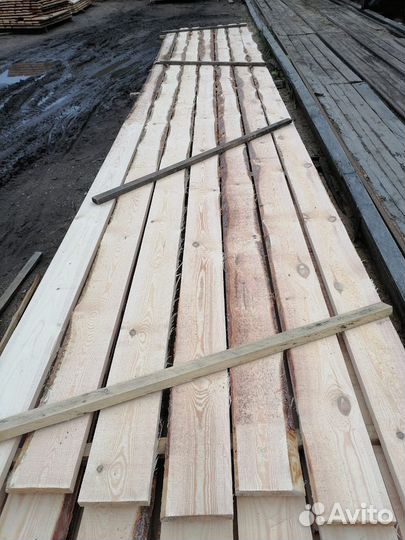 Доска обрезная хвойных пород ель/сосна 2 сорта