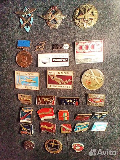 Значки авиация