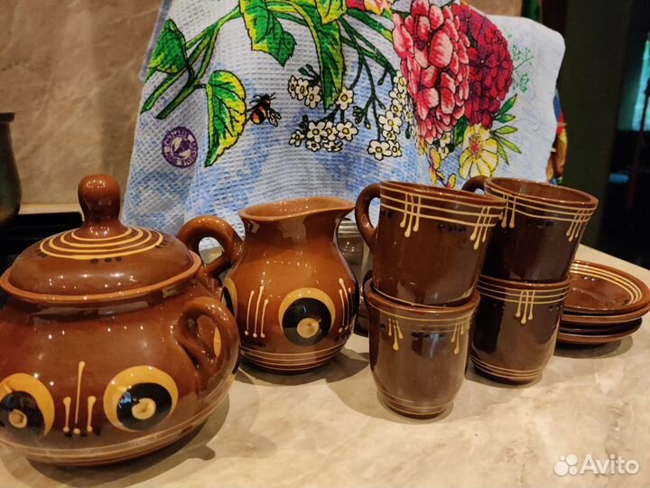 Кофейный сервиз на 4 персоны