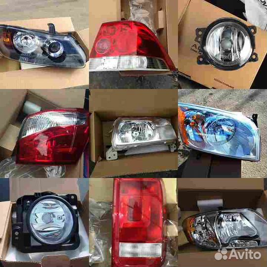 Solaris Фара правая с регулировочным мотором (Кита