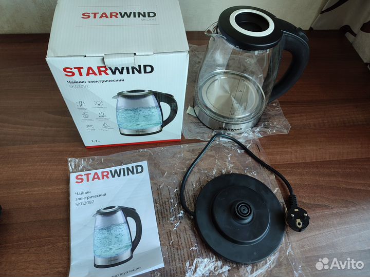 Чайник электрический Starwind SKG2082 Новый