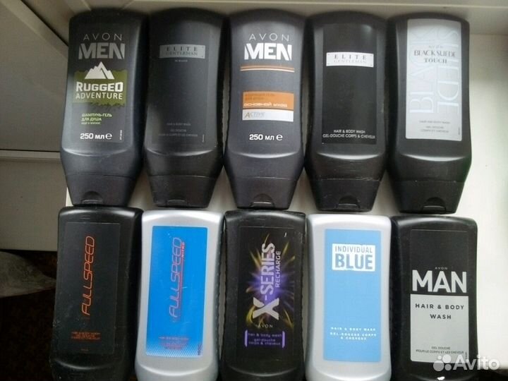 Шампунь-гели мужские