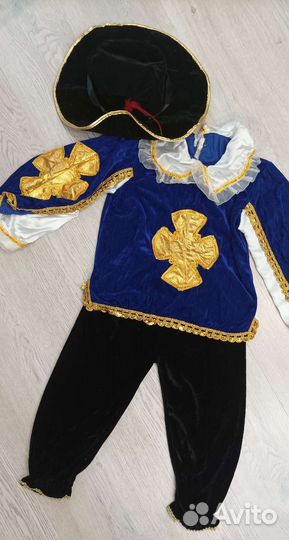 Костюм мушкетера 110-128