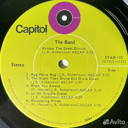 The Band – The Band (США 1969г.)