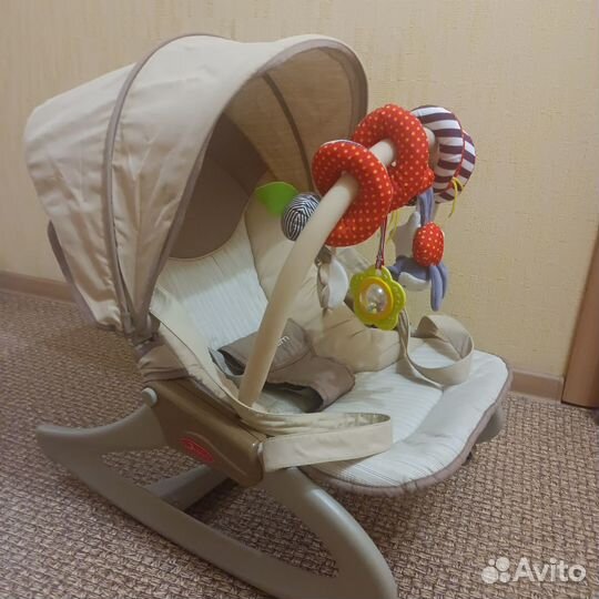 Шезлонг детский с вибрацией Jetem