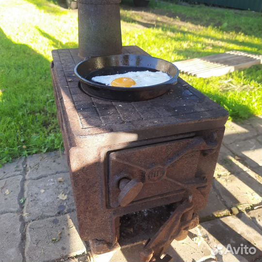 Печь буржуйка чугунная разборная