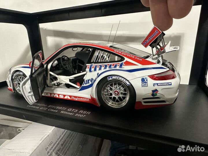 Porsche 911(997) GT3 RSR LeMans Winner 2007 1/18