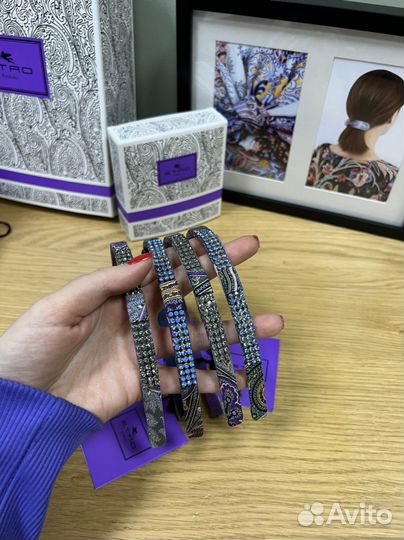 Ободок для волос Etro оригинал новый