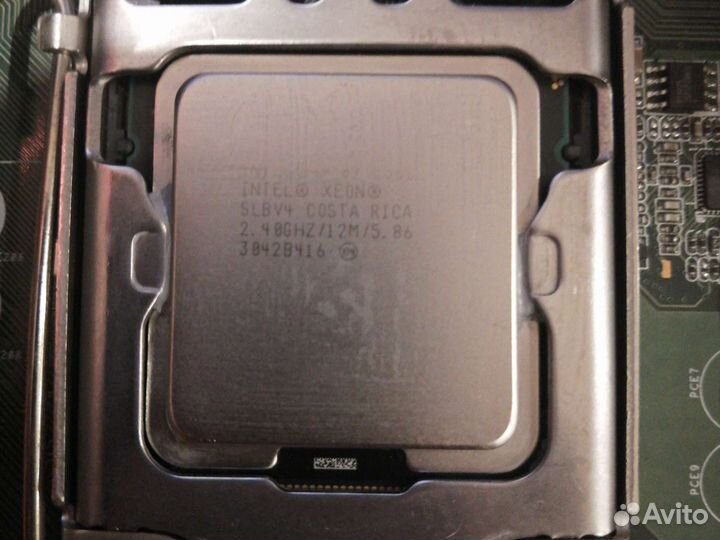 Мат плата asus Z8NA-D6 + Xeon E5620 + 48G DDR3